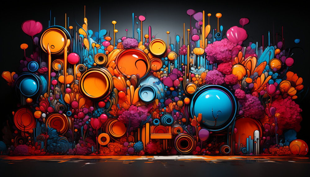 La psicología del color en los cuadros de graffiti y su efecto en el ánimo